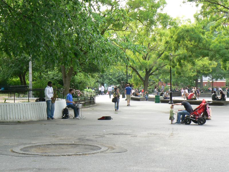 Washington Square: Concert au Washington Square 2